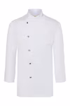 Karlowsky Giacca da Cuoco Lars con Taschino e Bottoni a Pressione, White 70, KY036 – immagine 3