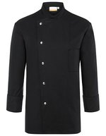 Karlowsky Kochjacke Lars Anthracite (ca. Pantone 7540C) 44 (KY036) – Black (ca. Pantone 419C)