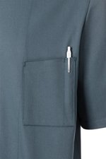 Karlowsky Kochjacke Gustav mit Druckknopfverschluss, Anthracite (ca. Pantone 7540C) 44, KY037 – Bild 7