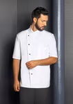 Karlowsky Chef's Jacket Gustav with Snap Button Closure – Anthracite (ca. Pantone 7540C)
