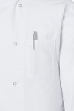 Karlowsky Basic Kochjacke mit Brusttasche, White XS, KY038 – Bild 7
