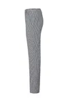 Karlowsky Kochhose Basic im Pepitadesign Baumwolle, Black (ca. Pantone 419C)/White XS, KY040 – Bild 5