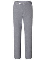 Karlowsky Kochhose Basic im Pepitadesign Baumwolle – Black (ca. Pantone 419C)/White