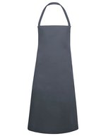 Karlowsky Basic Latzschürze aus Polyester-Baumwolle – Anthracite (ca. Pantone 7540C)