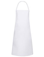 Karlowsky Basic Latzschürze aus Polyester-Baumwolle – White