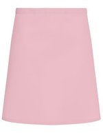 Karlowsky Grembiule da Vita Basic in Tessuto Twill 215 g/m², White 70 x 55 cm, KY047 – Rosa (ca. Pantone 4065C)