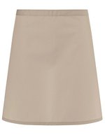 Karlowsky Grembiule da Vita Basic in Tessuto Twill 215 g/m², White 70 x 55 cm, KY047 – Sabbia (ca. Pantone 7529C)