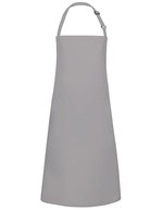 Karlowsky Latzschürze Basic mit verstellbarer Schnalle – Basalt Grey (ca. Pantone 4276C)
