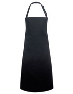 Karlowsky Latzschürze Basic mit verstellbarer Schnalle – Black (ca. Pantone 419C)