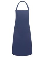 Karlowsky Latzschürze Basic mit verstellbarer Schnalle, White 75 x 90 cm, KY049 – Navy (ca. Pantone 533C)