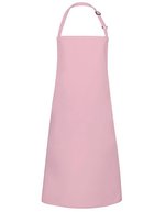 Karlowsky Latzschürze Basic mit verstellbarer Schnalle, White 75 x 90 cm, KY049 – Rose (ca. Pantone 4065C)