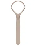 Karlowsky Schmale Krawatte aus Köpergewebe, Navy (ca. Pantone 533C) 148 x 6,5 cm, KY050 – Sand (ca. Pantone 7529C)