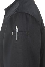Karlowsky Kochjacke Green-Generation aus Recycling-Polyester, Aubergine (ca. Pantone 5185C) 54, KY051 – Bild 7