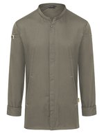 Karlowsky Kochjacke Green-Generation aus Recycling-Polyester – Sage (ca. Pantone 416C)