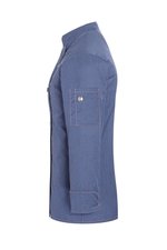 Karlowsky Kochjacke Jeans-Style mit Steppnähten für Damen, Vintage Black (ca. Pantone Cool Grey11C) 40, KY053 – Bild 5