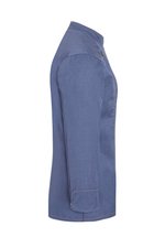 Karlowsky Kochjacke Jeans-Style mit Steppnähten für Damen, Vintage Black (ca. Pantone Cool Grey11C) 40, KY053 – Bild 6