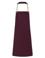 Karlowsky Latzschürze New-Nature aus Recyclingmaterial, Aubergine (ca. Pantone 5185C) 70 x 85 cm, KY056 – Bild 2
