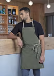 Karlowsky Bib Apron New-Nature made of Recycled Material – Black (ca. Pantone 419C)