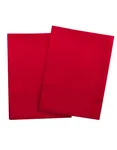 Karlowsky Strofinacci e Panni di Pulizia in Tinta Unita, Pacco da 10, Anthracite (ca. Pantone 7540C) 50 x 70 cm, KY059 – Red (ca. Pantone 186C)