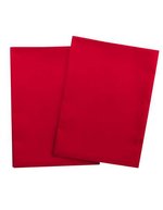 Karlowsky Einfarbige Geschirr- und Reinigungstücher, 10er Pack, Anthracite (ca. Pantone 7540C) 50 x 70 cm, KY059 – Red (ca. Pantone 186C)