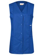 Karlowsky Damenkasack Sara mit V-Ausschnitt – Blue (ca. Pantone 7686C)