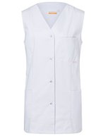 Karlowsky Damenkasack Sara mit V-Ausschnitt – White