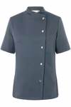 Karlowsky Veste de cuisinier Greta en tissu sergé, Black (ca. Pantone 419C) 42, KY071 – image 3