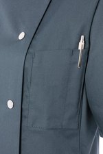 Karlowsky Kochjacke Greta aus Köpergewebe, Anthracite (ca. Pantone 7540C) 34, KY071 – Bild 6