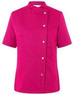 Karlowsky Kochjacke Greta aus Köpergewebe – Pink (ca. Pantone 7636C)