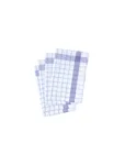 Karlowsky Kariertes Geschirrtuch-Set, 10er Pack, Blue (ca. Pantone 7686C)/White 50 x 70 cm, KY076 – Bild 3