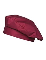 Karlowsky Barettmütze Luka mit Gummizug – Bordeaux (ca. Pantone 209C)