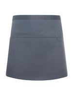 Karlowsky Vorbinder Basic mit Tasche, 215 g/m² – Anthracite (ca. Pantone 7540C)