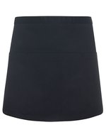 Karlowsky Vorbinder Basic mit Tasche, 215 g/m² – Black (ca. Pantone 419C)
