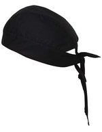 Karlowsky Bandana Alex aus robustem Leinwandgewebe, Black (ca. Pantone 419C) One Size, KY108 – Bild 2