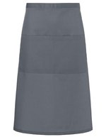 Karlowsky Grembiule Bistro Basic con Tasca 2023, White 70 x 70 cm, KY112 – Bild 2