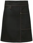 Karlowsky Grembiule Urban Casual-Style con Tasca, Beige (ca. Pantone 7529 C) 70 x 50 cm, KY114 – Black (ca. Pantone 419C)
