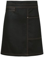 Karlowsky Vorbinder Urban Casual-Style mit Tasche, Beige (ca. Pantone 7529 C) 70 x 50 cm, KY114 – Nero (ca. Pantone 419C)