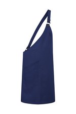 Karlowsky Asymmetrische Latzschürze Classic mit Tasche, Anthracite (ca. Pantone 7540C) 70 x 90 cm, KY118 – Bild 3