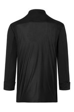 Karlowsky Langarm Kochhemd mit Jersey-Einsatz, Black (ca. Pantone 419C) 3XL, KY121 – Bild 4