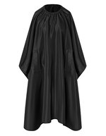 Karlowsky Wasserabweisender Schneideumhang mit Handdurchgriffen – Black (ca. Pantone 419C)