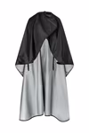Karlowsky Cape de coloration imperméable avec passages pour les mains, Black (ca. Pantone 419C) 130 x 150 cm, KY130 – image 4