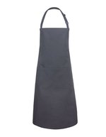 Karlowsky Latzschürze Basic Übergröße mit Schnalle, Anthracite (ca. Pantone 7540C) 100 x 100 cm, KY133 – Bild 2