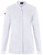 Karlowsky Damenkochjacke Green-Generation, taillierter Schnitt, Black (ca. Pantone 419C) 58, KY134 – White