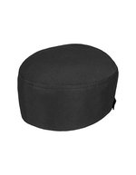 Karlowsky Beanie mit Netzeinsatz und Klettverschluss – Black (ca. Pantone 419C)