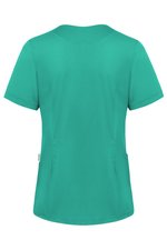 Karlowsky Damen-Schlupfkasack mit V-Ausschnitt, Black (ca. Pantone 419C) XS, KY138 – Bild 3