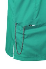 Karlowsky Damen-Schlupfkasack mit V-Ausschnitt, Black (ca. Pantone 419C) XS, KY138 – Bild 6
