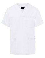 Karlowsky Herren-Schlupfkasack Essential mit Taschen, Fuchsia (ca. Pantone 689C) XL, KY139 – Bianco
