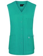 Ärmelloser Damenkasack Essential – Emerald Green (ca. Pantone 7717C)