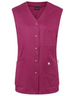 Ärmelloser Damenkasack Essential – Fuchsia (ca. Pantone 689C)