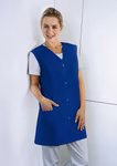 Ärmelloser Damenkasack Essential – Navy (ca. Pantone 533C)